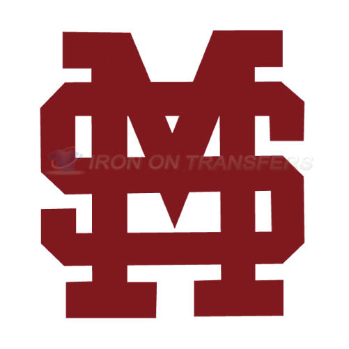 Mississippi State Bulldogs Logo T-shirts Iron On Transfers N5131